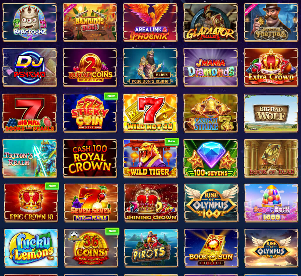 Wazamba Spielautomaten auf dem Desktop Wazamba Spielautomaten auf dem Desktop